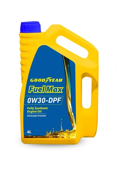 GOODYEAR FUEL MAX 0W30 PARTİKÜLLÜ 4 LİTRE MOTOR YAĞI ürün görseli 1