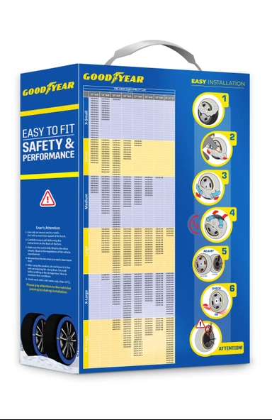 GOODYEAR KAR ÇORABI L BEDEN - Resim 2