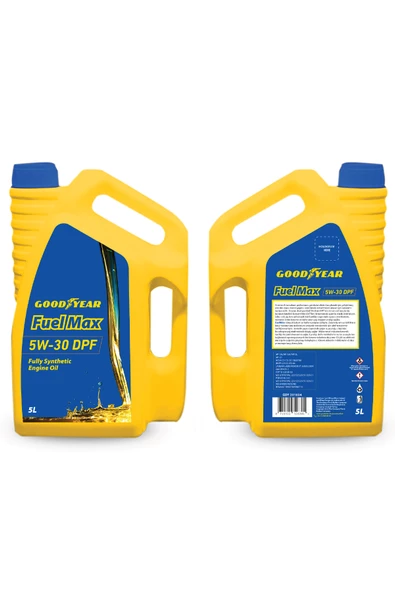 GOODYEAR FUEL MAX 5W30-PARTİKÜL 5 LİTRE MOTOR YAĞI ürün görseli 1