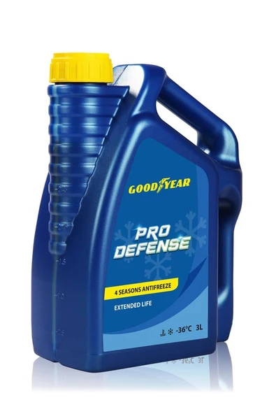 GOODYEAR MAVİ ORGANİK 4 MEVSİM ANTİFRİZ -36°C 3 LT ürün görseli 1