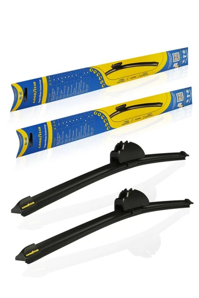 Goodyear Audi A3 Supermute 2'Li Muz Silecek Takımı 2020-2022 Hatchback (3 Kapı) (650Mm+450Mm) ürün görseli 1