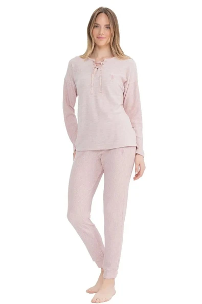 U.S. Polo Assn. Kadın Bağcıklı Pijama Takımı ürün görseli 1