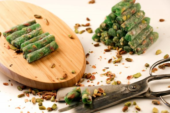 Haluk Aydın Kuruyemiş Fitil Lokum A.Fıstıklı Elmalı 800 Gr ürün görseli 1