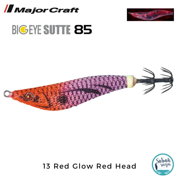 Major Craft Kalamar Zokası BES-85 13 Red Glow Red Head ürün görseli 1