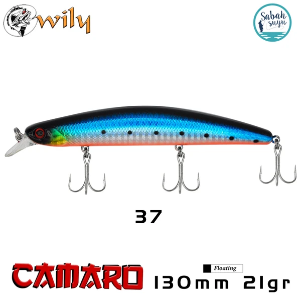 Wily Camaro 130F 13cm 21gr No:37 Maket Balık ürün görseli 1