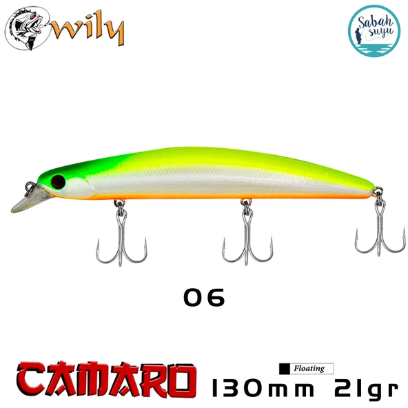 Wily Camaro 130F 13cm 21gr No:06 Maket Balık ürün görseli 1