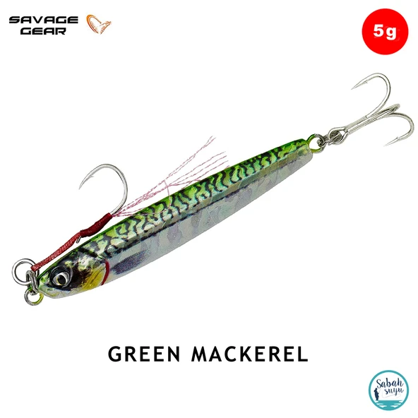 Savage Gear 3D Jig Minnow Baby Jig 5gr 4.6cm Green Mackerel ürün görseli 1