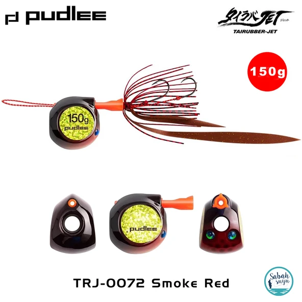 Pudlee Tai Rubber JET Slider 150gr TRJ-0072 Smoke Red ürün görseli 1