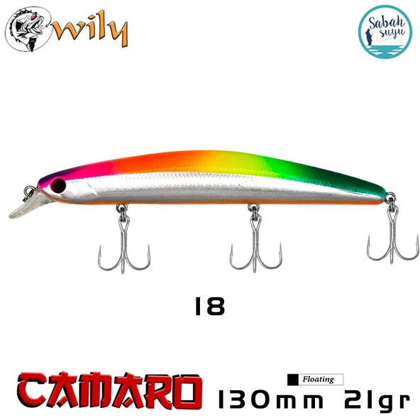 Wily Camaro 130F 13cm 21gr No:18 Maket Balık ürün görseli 1