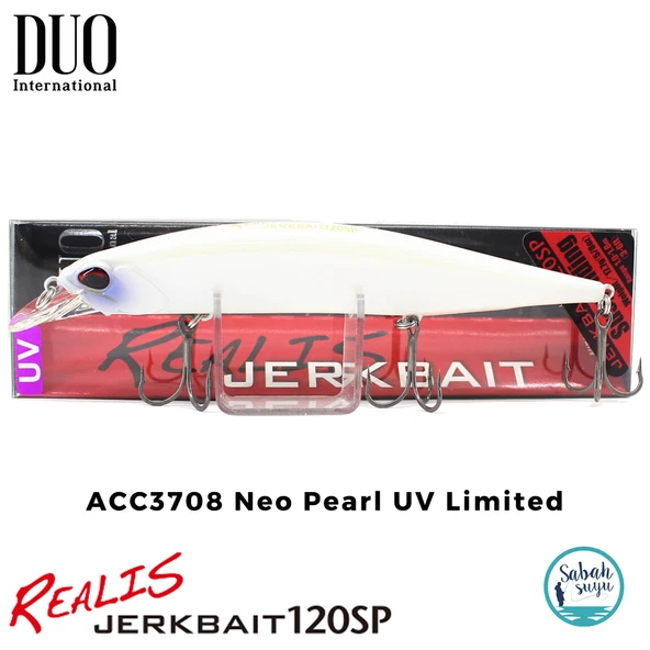 Duo Realis Jerkbait 120SP ACC3708 Neo Pearl UV Limited ürün görseli 1