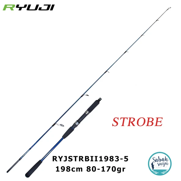 Ryuji Strobe II 1.98mt 80-170gr (S2P) Jigging Kamış ürün görseli 1