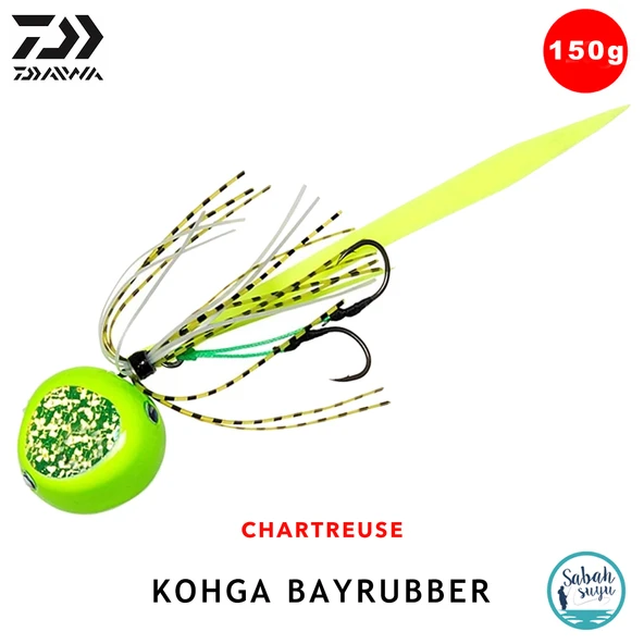 Daiwa Kohga Bayrubber Tai Rubber 150gr Chartreuse ürün görseli 1