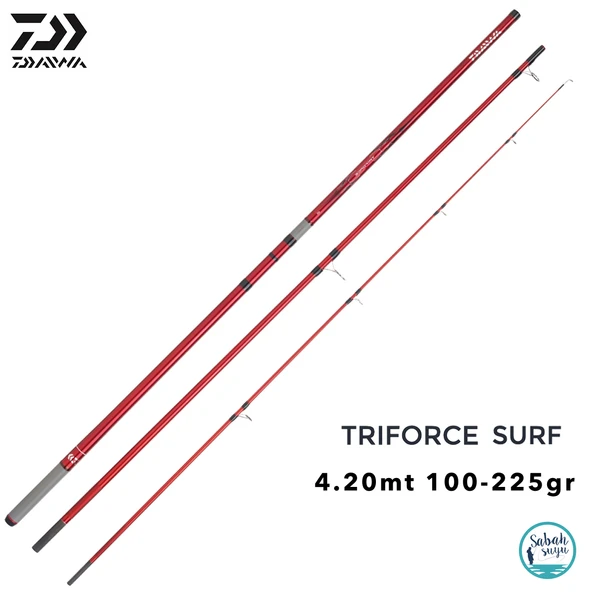 Daiwa Triforce 4.20mt 100-225gr (3P) Surf Kamış ürün görseli 1