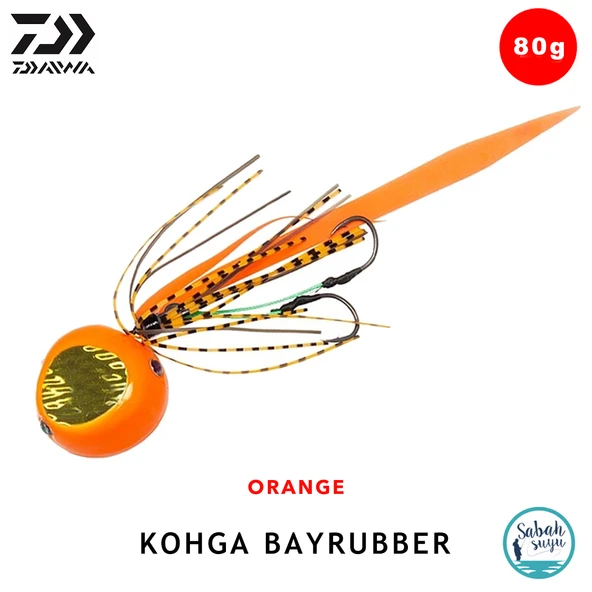 Daiwa Kohga Bayrubber Tai Rubber 80gr Orange ürün görseli 1