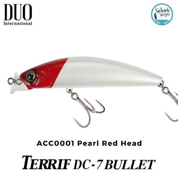 Duo Terrif DC-7 BULLET ACC0001 Pearl Red Head ürün görseli 1