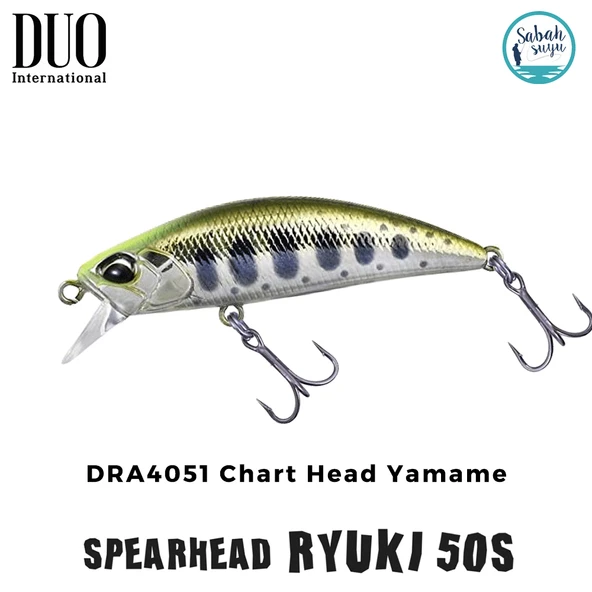 Duo Spearhead Ryuki 50S DRA4051 Chart Head Yamame ürün görseli 1