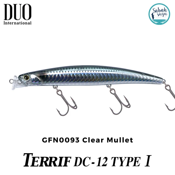 Duo Terrif DC-12 TYPE I GFN0093 Clear Mullet ürün görseli 1