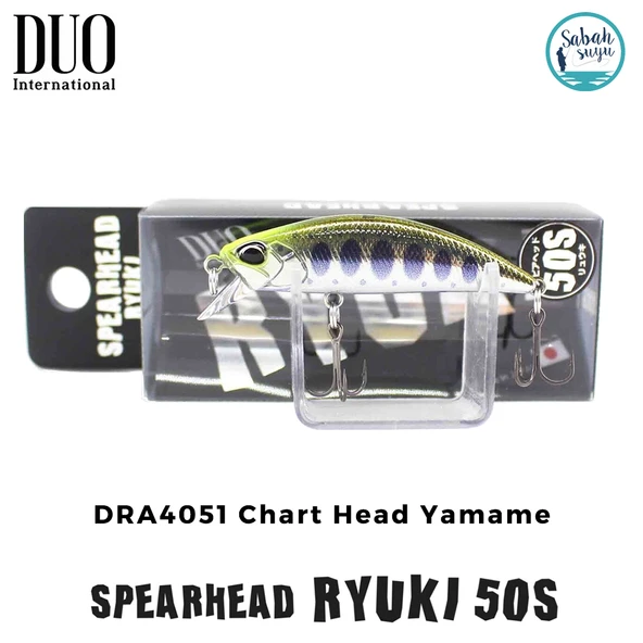 Duo Spearhead Ryuki 50S DRA4051 Chart Head Yamame - Resim 2