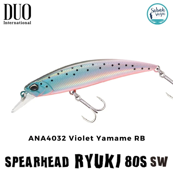 Duo Spearhead Ryuki 80S SW ANA4032 Violet Yamame RB ürün görseli 1
