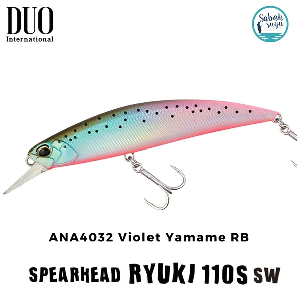 Duo Spearhead Ryuki 110S SW ANA4032 Violet Yamame RB ürün görseli 1