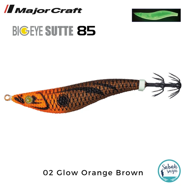 Major Craft Kalamar Zokası BES-85 02 Glow Orange Brown ürün görseli 1