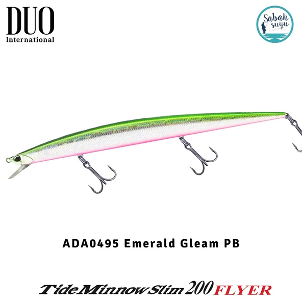 Duo Tide Minnow Slim 200 FLYER ADA0495 Emerald Gleam PB ürün görseli 1