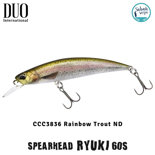 Duo Spearhead Ryuki 60S CCC3836 Rainbow Trout ND ürün görseli 1