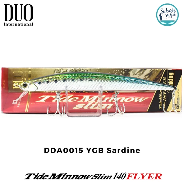 Duo Tide Minnow Slim 140 FLYER DDA0015 YGB Sardine ürün görseli 1