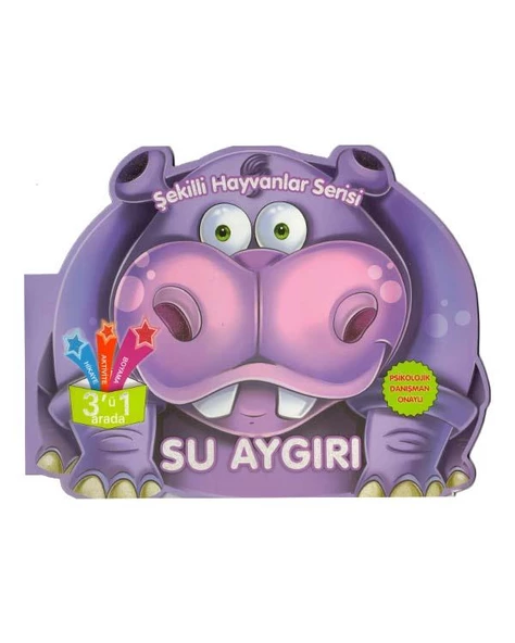 Şekilli Hayvanlar Serisi Su Aygırı Parıltı Yayınları ürün görseli 1