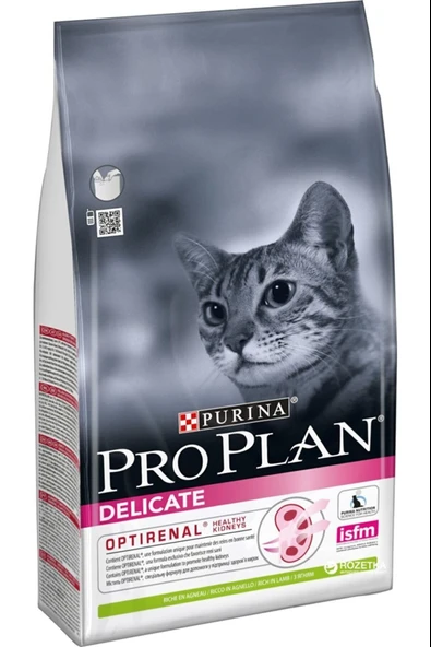 Pro Plan Delicate Hassas Ve Seçici Yetişkin Kediler Için Kuzu Etli Kedi Maması 3 Kg ürün görseli 1