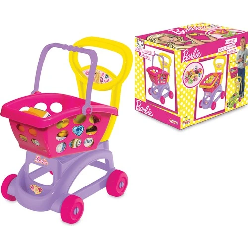 Barbie Sepetli Market Arabası 01972 ürün görseli 1