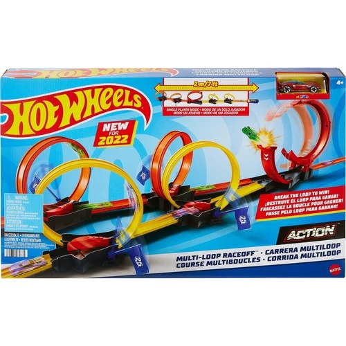 Hot Wheels Çok Çemberli Yarış HDR83 - Resim 5