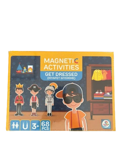 Laço Kids Manyetik Erkek Kıyafet Giydirme Aktivite Oyun Seti LC8540 ürün görseli 1