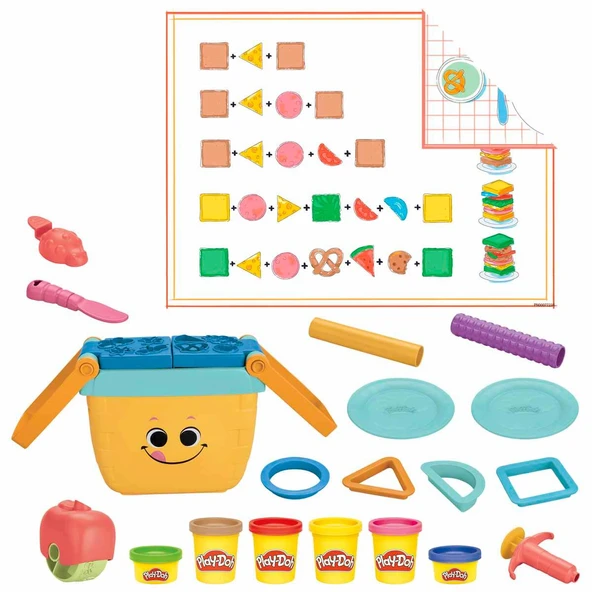 Play Doh Piknik Şekilleri Başlangıç Seti F6916 ürün görseli 1