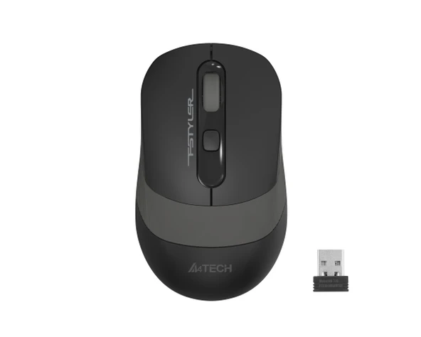 A4 TECH FG10S OPTIK MOUSE NANO SILENT GRİ 2000 DPI - Resim 5