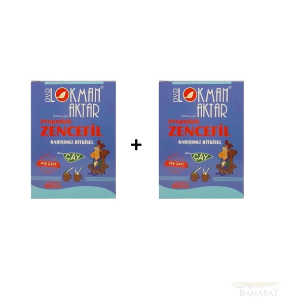 Propolisli Zencefil Karışımlı  Çay 2 x 100 Gr, Lokman Aktar ürün görseli 1
