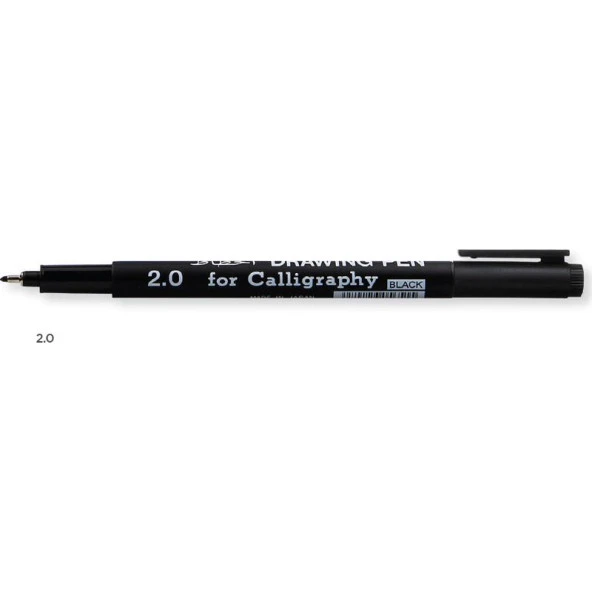 Snowman Kaligrafi Kalemi Kesik Uçlu 2.0 MM Siyah FT700/2.0 ürün görseli 1