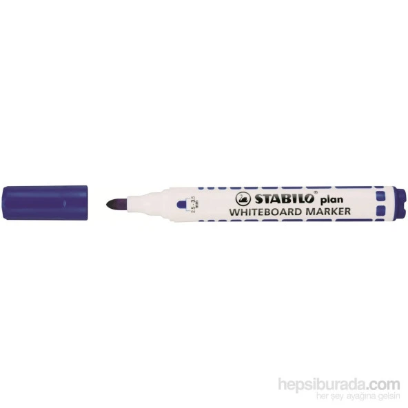 Stabilo Tahta Kalemi Plan Yuvarlak Uçlu 2.5-3.5 MM Mavi 641/41 ürün görseli 1