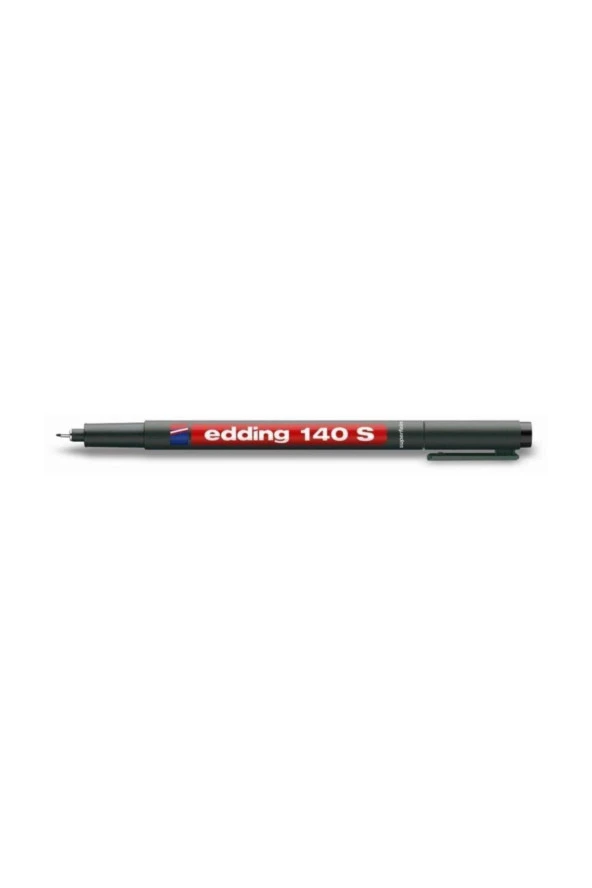Edding 140S Asetat Kalemi Permanent S Seri Siyah (10 Lu Kutu) 0.3 mm ürün görseli 1