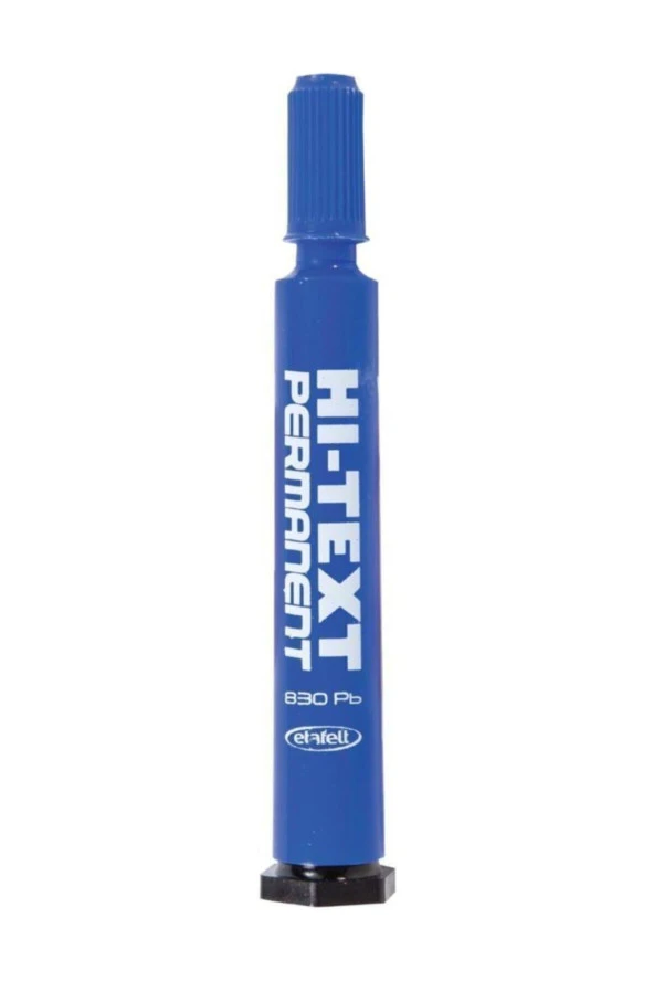 Hi-Text Markör Yuvarlak Uçlu Mavi (1 Paket 12'Li) ürün görseli 1