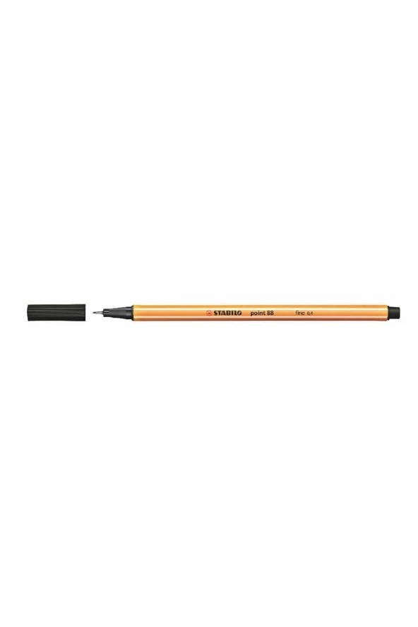 Stabilo 88/46 İnce Uçlu Keçeli Kalem 88 Point 0.4 Mm Siyah (10 Lu Kutu) ürün görseli 1