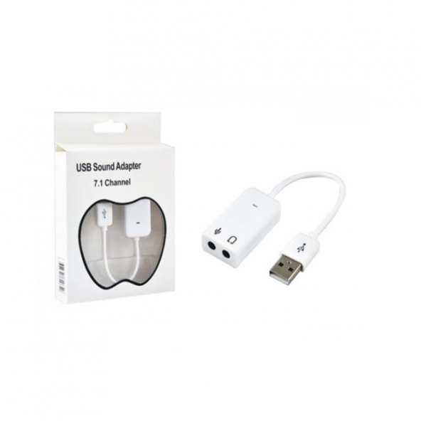 Prige USB Ses Kartı 7.1 Kanal (10 Cm) ürün görseli 1