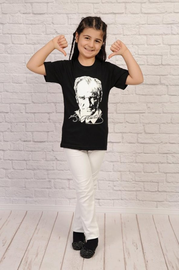 Atatürk Baskılı Tişört Her Renk ürün görseli 1