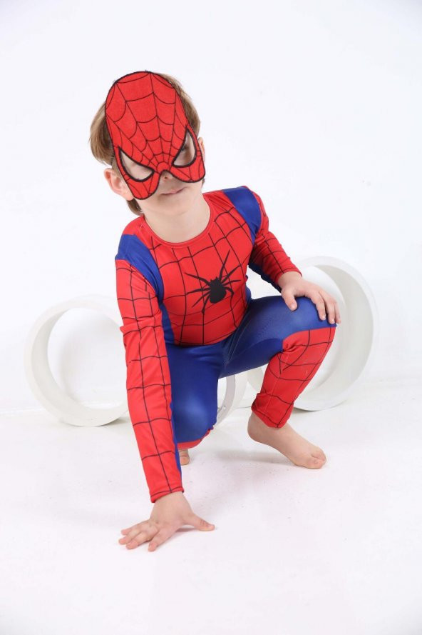 Spiderman Kostüm - Örümcek Adam Çocuk Kostümü - Örümcek ürün görseli 1