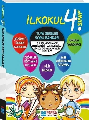 Evrensel İletişim 4. Sınıf Tüm Dersler Soru Bankasi Yeni ürün görseli 1