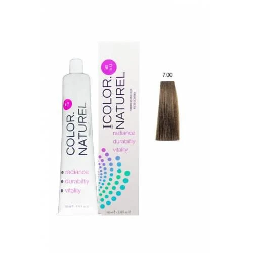 Color Naturel Kalıcı Saç Boyası 100 ml 7.00 Yoğun Kumral ürün görseli 1