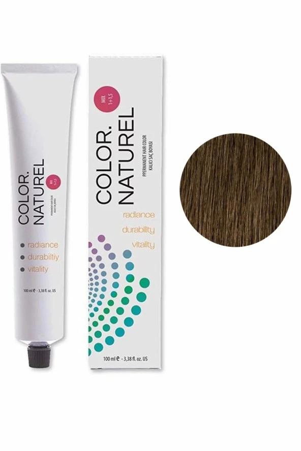 Color Naturel Kalıcı Saç Boyası 100 ml 8.0 Açık Kumral ürün görseli 1
