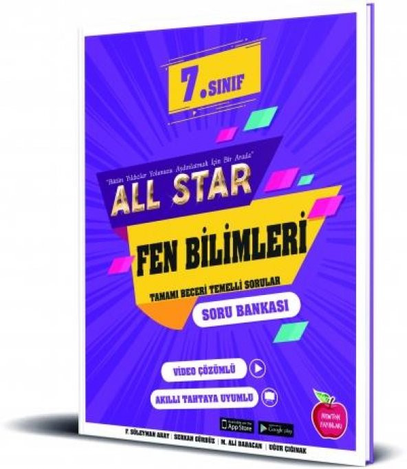 Newton Yayınları 7. Sınıf All Star Fen Bilimleri Soru Bankası ürün görseli 1