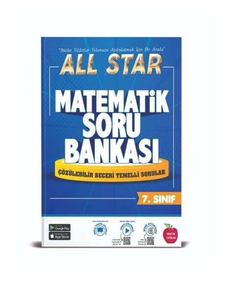 Newton Yayınları 7. Sınıf All Star Matematik Soru Bankası ürün görseli 1