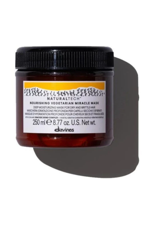 Davines Nourishing Vegetarian Miracle Yıpranmış Nemlendirici Maske 250ML ürün görseli 1